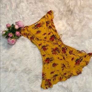 Kimchi blue wrap dress